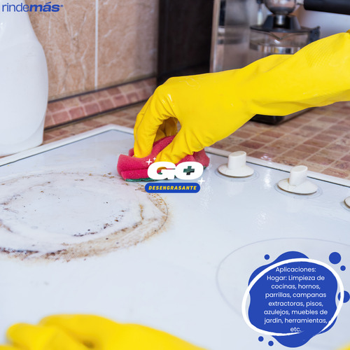 Go+ Desengrasante Multiusos Industrial Y Para El Hogar 5 L