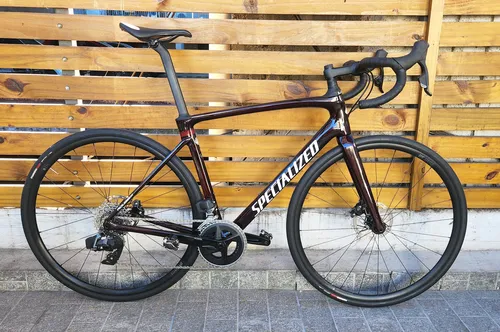 Bicicleta Specialized Roubaix Sram Rival Electrónico 2x12 Rojo 56 "