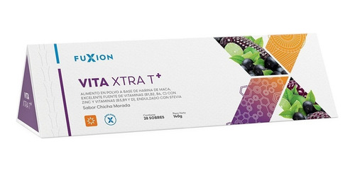 Vita Xtra T+ Fuxion Maxima Energia 100% Natural Y Vitaminas
