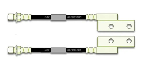 2 Flexibles Delanteros Para Ford Falcon Fairlane