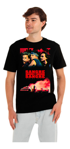 Playera Sangre Por Sangre Diseño 20 Películas Beloma