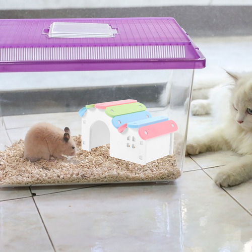 5 Piezas De Hamster Para Hámster, Hamster House, Arcoíris, P