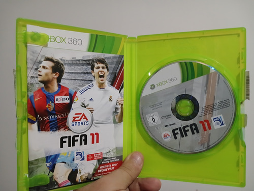 Jogo Xbox 360 Fifa 11 Europeu Original Suiça Sistema Pal (Usado)