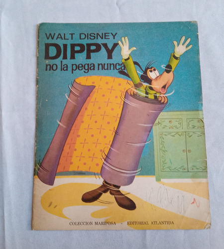 Cuento Antiguo * Dippy * Walt Disney Colec Mariposa Atlantid (Usado)
