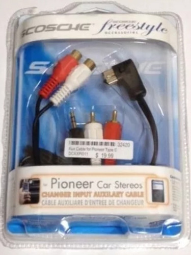 Imagen 1 de 3 de Pioneer Cable Auxiliar Scosche Ipbus A Rca iPod 20vrds