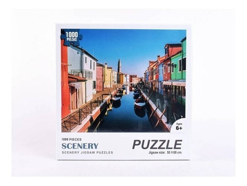Imagen 1 de 2 de Puzzle Rompecabeza 1000 Piezas Canal Pip Games A021