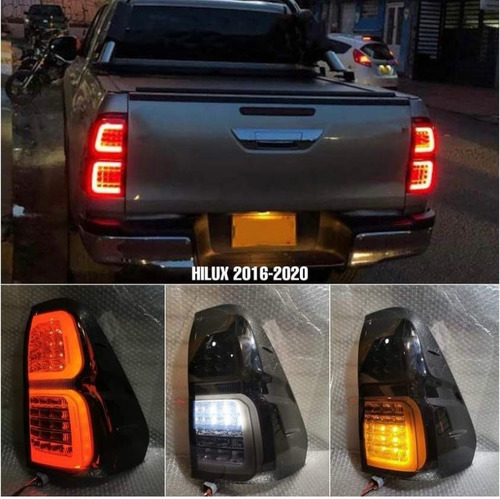 Faros Traseros Led Para Toyota Hilux 2021 2022 2023 2024