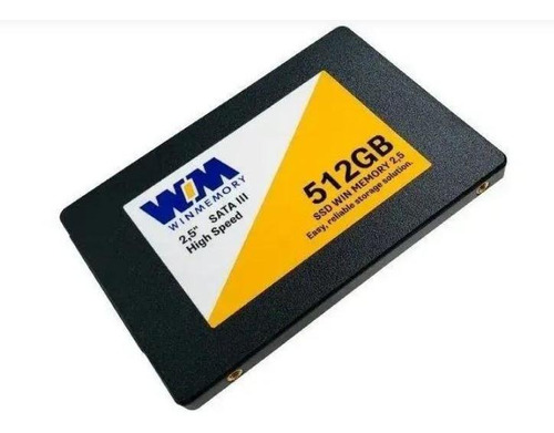 Imagem 2 de 2 de Ssd Sata Win Memory 512gb 2,5 - 560mb/s - 540mb/s