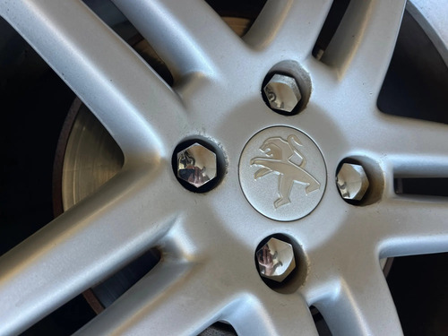 Embellecedor Cromado Para Tornillo De Rueda Auto Peugeot Etc