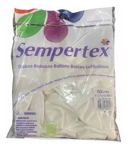 Sempertex R12 Fashion Blanco X50u