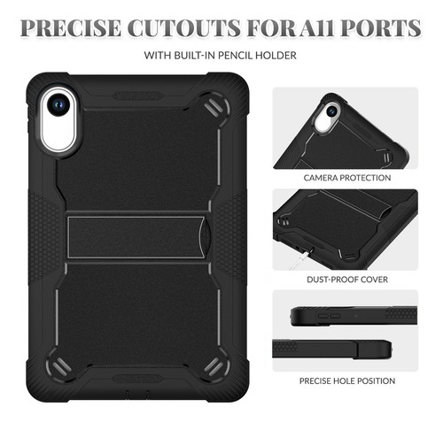 Capa Para Redmi Pad Se 11 2025 Com Suporte Ajustável