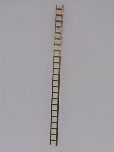 Imagen 3 de 5 de Nico Escalera De Bronce De 12 Cms Aprox H0 (reh 73)