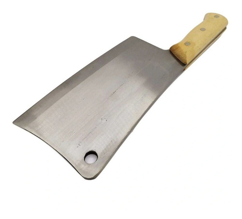 Faca Cutelo Tipo Artesanal Aço Inox 8 Pol 21 Cm Qualidade