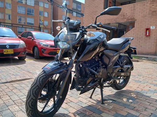 Moto Tvs Apache Rtr 2024 160 4v Color Negro Nebulosa Matricu