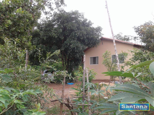 Chácara Próximo Ao Acesso Ao Lago Coruma 2 Dormitório Venda, 1300 M² Por R$ 150.000 - Lago Das Aroeiras Em Caldas Novas - Ch0002