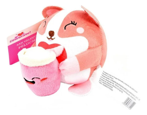 Mini Peluche San Valentín Varios Modelos Amor Amistad