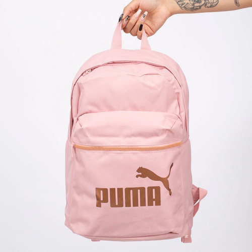 Imagen 2 de 10 de Mochila Wmn Core Base College Bag Original 7737402 Rosa