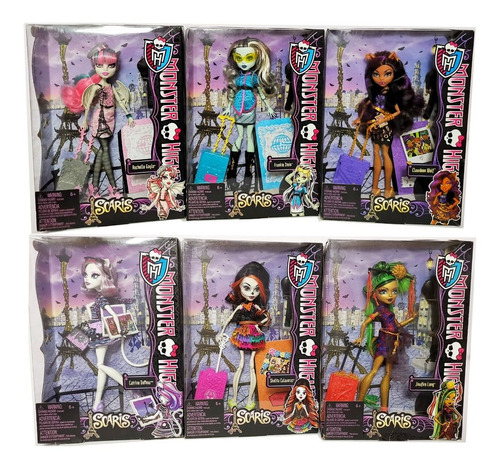 Monster High Scaris 6 Muñecas Originales