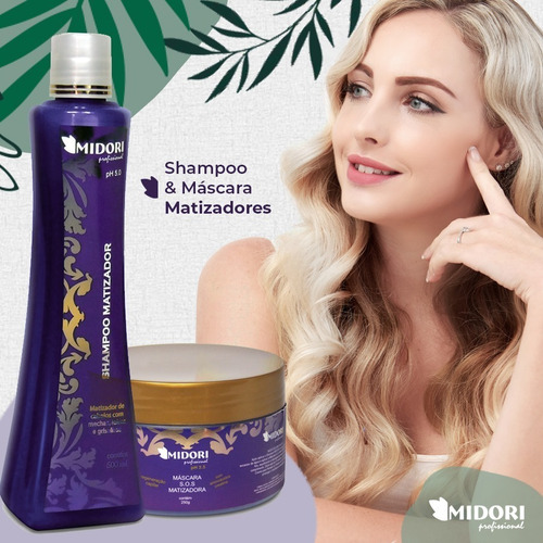 Mascara Matizadora Sos Midori Profissional 250 Gr Original