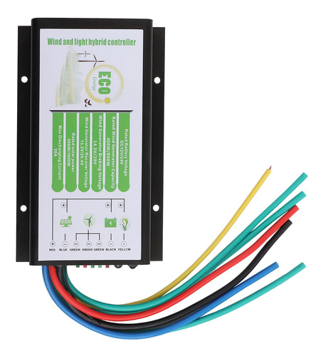 Generador Controlador De Carga Híbrido Eólico Solar