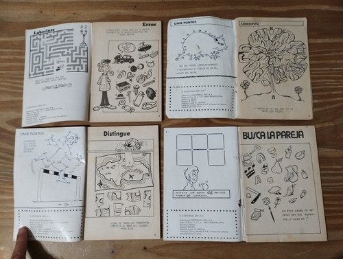 Lote 4 Revistas Diversión, Pasatiempos Para Jovenes. Iru (Usado)