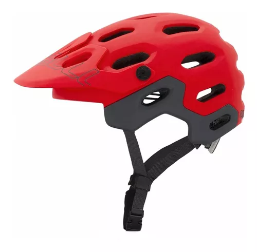 Casco Bicicleta Mtb Supercross Oferta Rojo