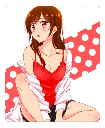 Mousepad Anime Manga Kanojo, Rent A Girlfriend Chizuru #49