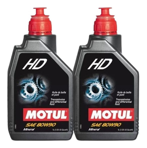 Aceite Diferencial Motul Hd 80w90 1l Mineral 2pz