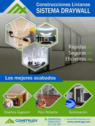 Imagen 11 de 12 de La Construccion Del Futuro A Tu Alcance .drywall & Acabados