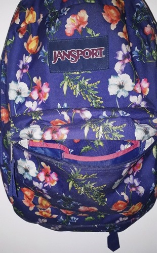 Mochila Jansport Floreada