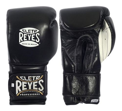 Guantes Box Cleto Reyes Cierre De Contacto Negros 18 Oz