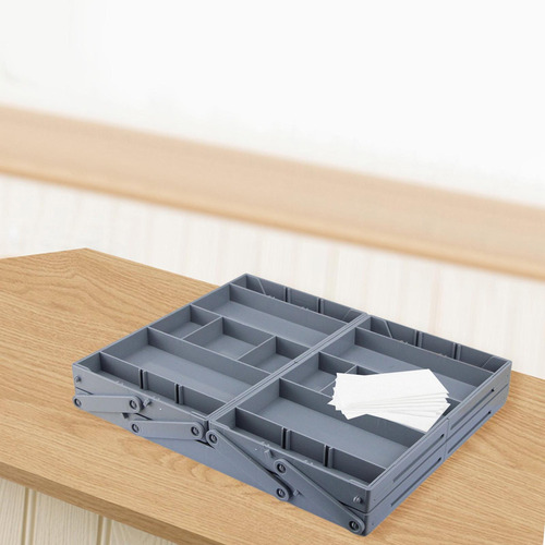Organizador De Cajones Plegable, 2 2 Niveles 25x30x4,5cm