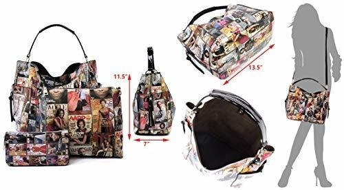 Juego De 3 Fondos Para Revistas Con Estampado De Michelle Ob