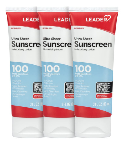 Leader Ultra Sheer Dry Touch - Locin Protector Solar Resiste