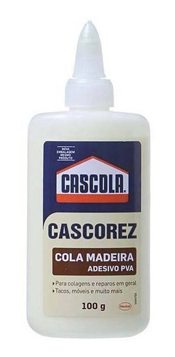 Cola Madeira Cascorez 100g