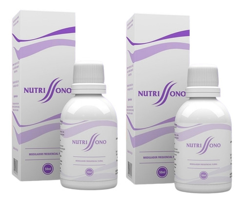 Kit 2 Nutrissono Gotas Sublingual 50ml Fisioquântic