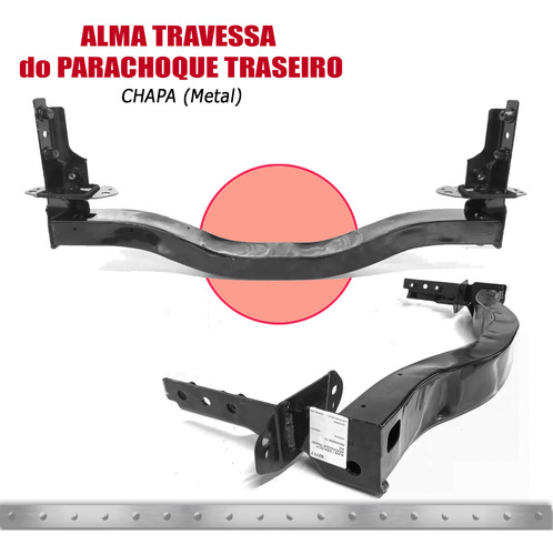 Alma Parachoque Traseiro Renegade 2015 16 17 18 19 20 21