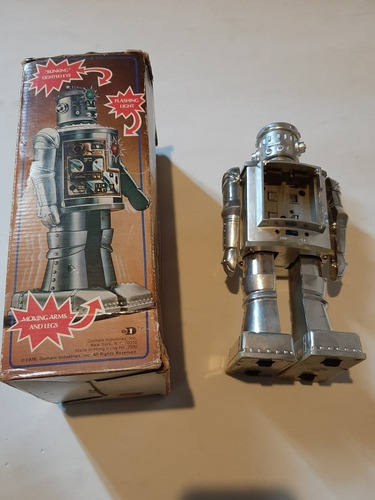 Robot 2500 Con Caja Funcionando Años 70s