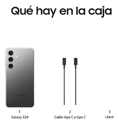 Samsung Galaxy S24, Galaxy AI, Negro Onyx, 8GB RAM 256GB - Excelente (Reacondicionado)