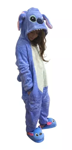 Pijama Kigurumis Stitch Disfraz Enterito Niñas