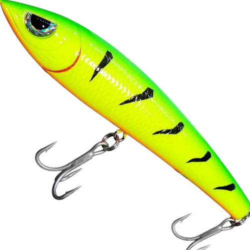 Isca De Superfície Artificial Yara Hunter Bait 11cm 14g Cor Cor 11 - Fire Tiger