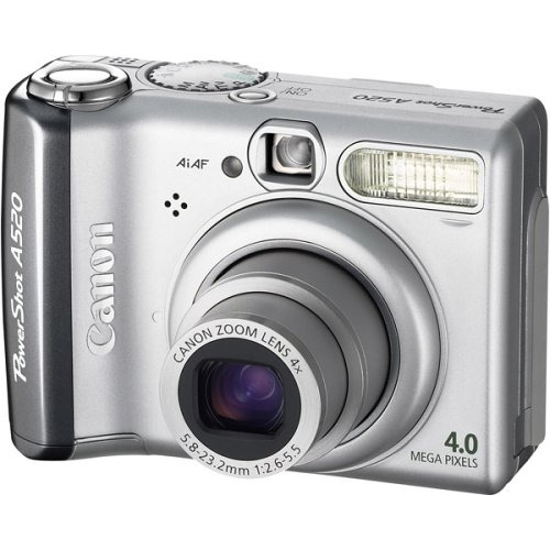 Powershot A520 Camara Digital 4 Mp Zoom Optico 4x Modelo