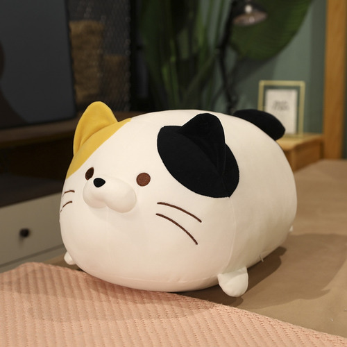 Almohada De Felpa Para Gatos, Peluche De Peluche