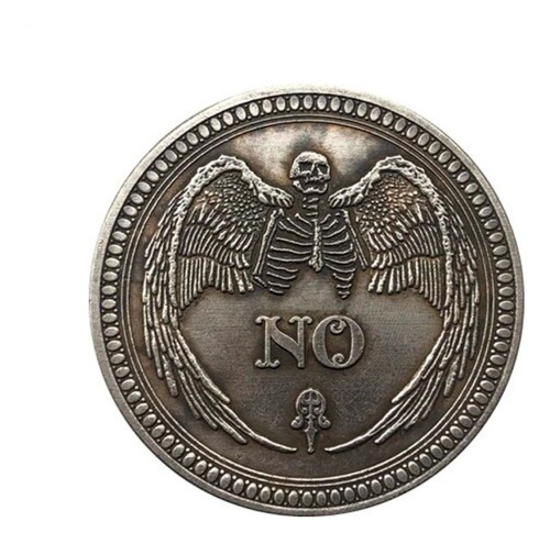 Moeda Dólar Sol Lua Sim Ou Não Olho Illuminati Customizada