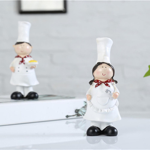 / Centro De Mesa De Resina Para Decoración De Cocina Chef