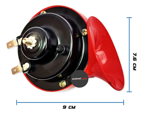 Claxon Car Orn Caracol Super Potente 2pcs