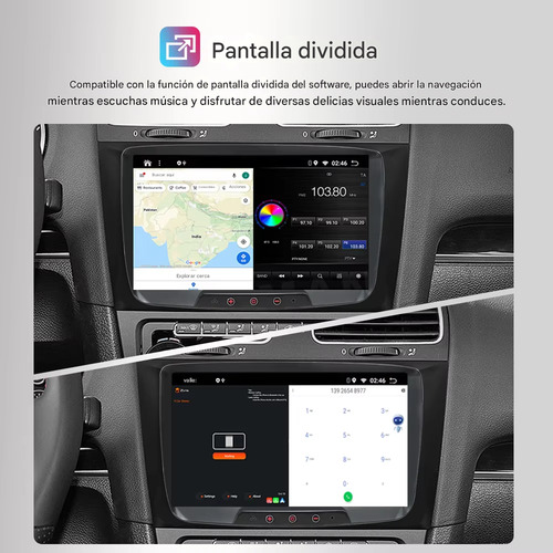 Peerce Estéreo 4+64g Android Para Renault Duster Logan Oroch Captur