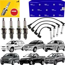 Comprar Jogo Vela Cabo Delphi Ngk Corsa Classic 1.0 8v Mpfi Gasolina