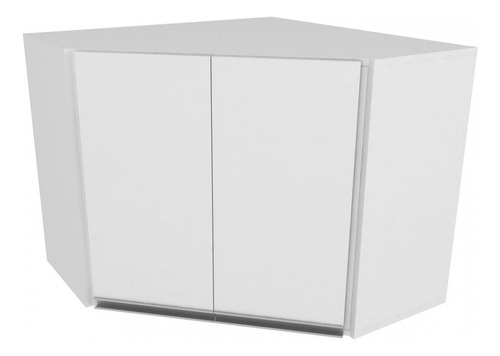 Armário Aéreo Cozinha De Canto Athena 2 Portas Branco