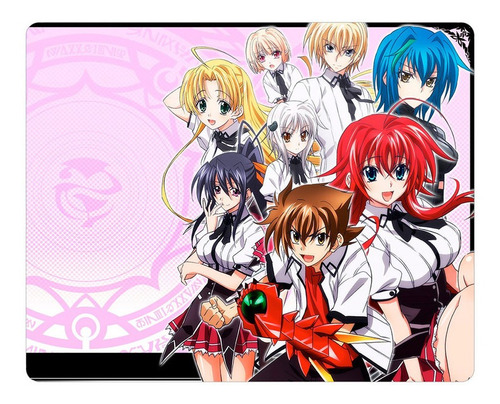 Mouse Pad Gamer High School Dxd Diseño #23